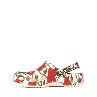 Crocs Classic Rebellious Rose And Thorns Clog - Chalk