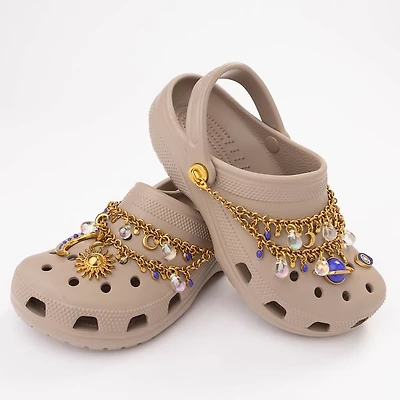 Womens Crocs Classic Celestial Babe Clog - Taupe