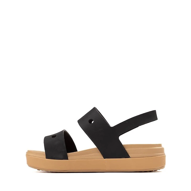 Crocs Brooklyn Sandal - Little Kid / Big Black Cashew