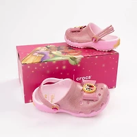 Disney Crocs Princess Bow Classic Clog - Little Kid / Big Bubble Ice