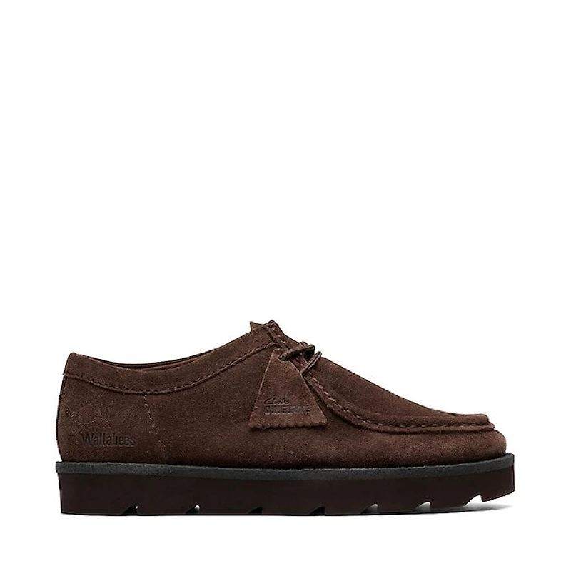 Mens Clarks Meare Walla Casual Shoe - Dark Brown