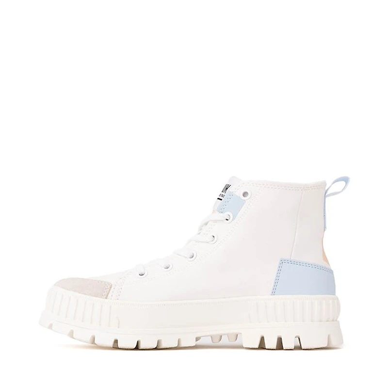 Womens Palladium Pallashock Backzip 2 Sneaker - Star White