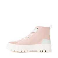 Womens Palladium Pallashock Backzip 2 Sneaker - Nature Pink