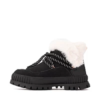 Womens Palladium Pallashock Lo Hiver Sneaker - Black