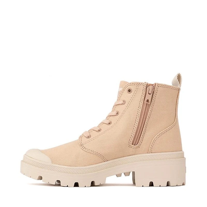 Womens Palladium Pallabase Twill Boot - Sand