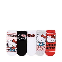 Womens Hello Kitty No Show Socks 5 Pack - Multicolor