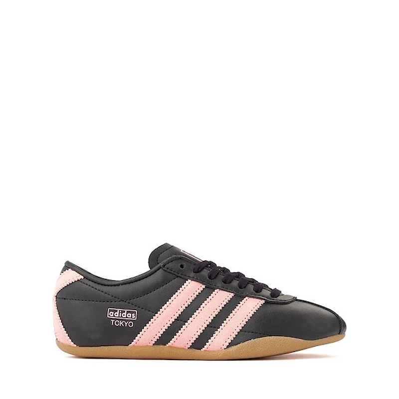 adidas Tokyo Athletic Shoe - Big Kid - Core Black / Glow Pink / Gum 3
