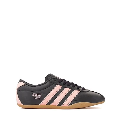 adidas Tokyo Athletic Shoe - Big Kid - Core Black / Glow Pink / Gum 3