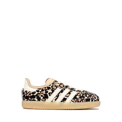 adidas Samba OG Athletic Shoe - Baby / Toddler Leopard Print