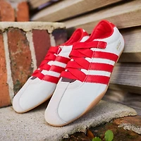 Womens adidas Tokyo MJ Shoe - Cream White / Red Gold Metallic