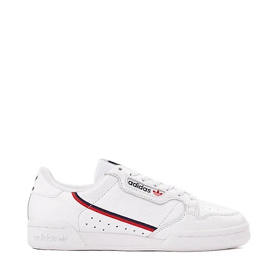 Mens adidas Continental 80 Athletic Shoe - Cloud White / Scarlet Collegiate Navy