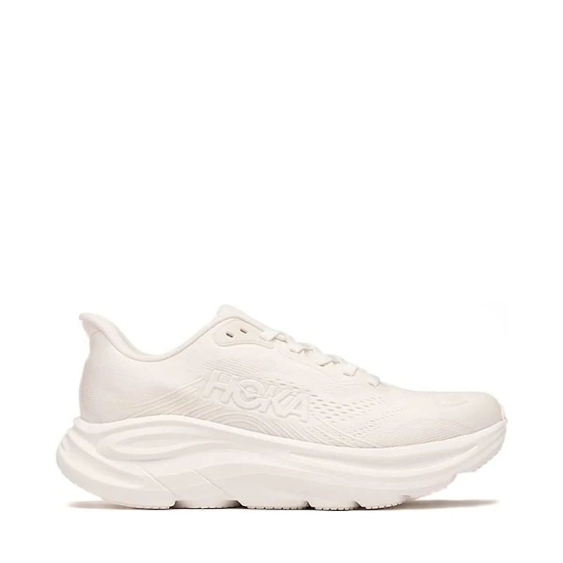 Womens HOKA Clifton 11 Athletic Shoe - White /