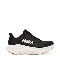 Womens HOKA Clifton 11 Athletic Shoe - Black / White