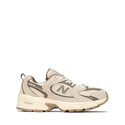 New Balance 530 Athletic Shoe - Big Kid Linen / Shipyard Thunder Brown