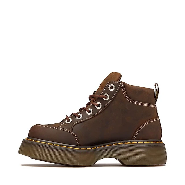Dr. Martens Buzz 6-Eye Boot - Dark Brown