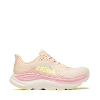 Womens HOKA Clifton 11 Athletic Shoe - Tangerine Glow / White