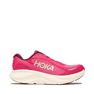 Womens HOKA Rincon 5 Athletic Shoe - Pink Punch / Alabaster