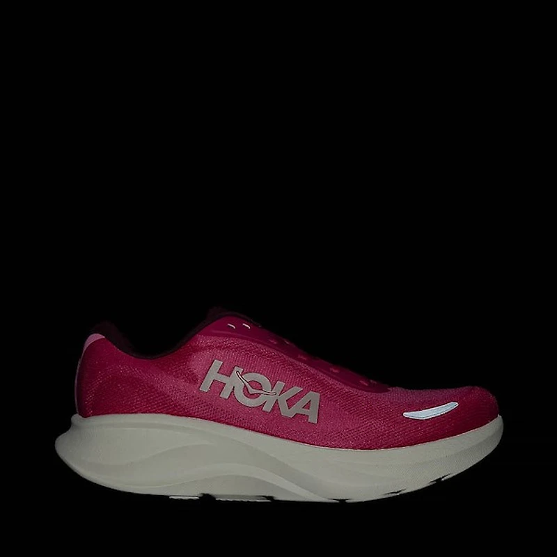 Womens HOKA Rincon 5 Athletic Shoe - Pink Punch / Alabaster