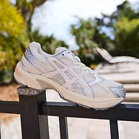ASICS Gel-1130 Athletic Shoe - Cream / Pink Cloud