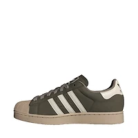 adidas Superstar II Athletic Shoe - Olive Strata / Off White Stone Khaki