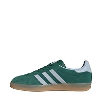 Womens adidas Gazelle Indoor Athletic Shoe - Collegiate Green / Crystal Sky Gum