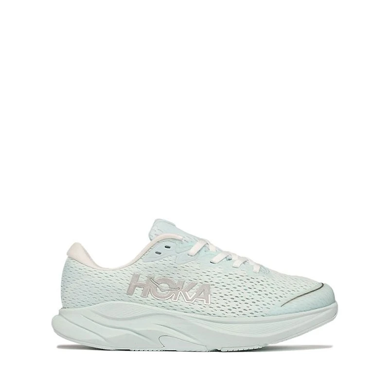 HOKA Rincon 4 Athletic Shoe - Big Kid Glimmering Blue / Silver