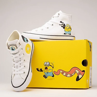 Converse Minions Chuck Taylor All Star High-Top Sneaker - Little Kid White