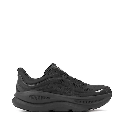 Womens HOKA Bondi 9 Athletic Shoe - Black / Black