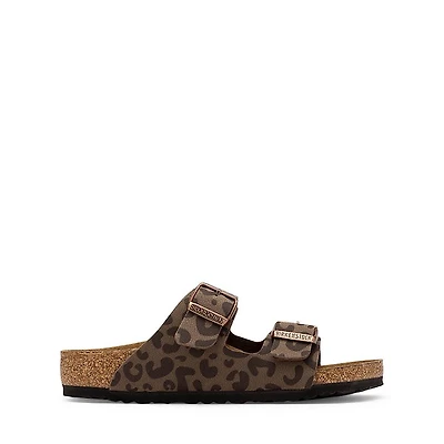 Birkenstock Arizona Sandal - Little Kid / Big Kid - Leo Mocha