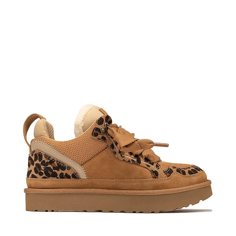 Womens UGG® Lowmel Spotted Sneaker - Tan