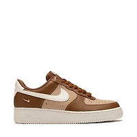 Womens Nike Air Force 1 '07 Athletic Shoe - Light British Tan / Sail Hemp Metallic Gold
