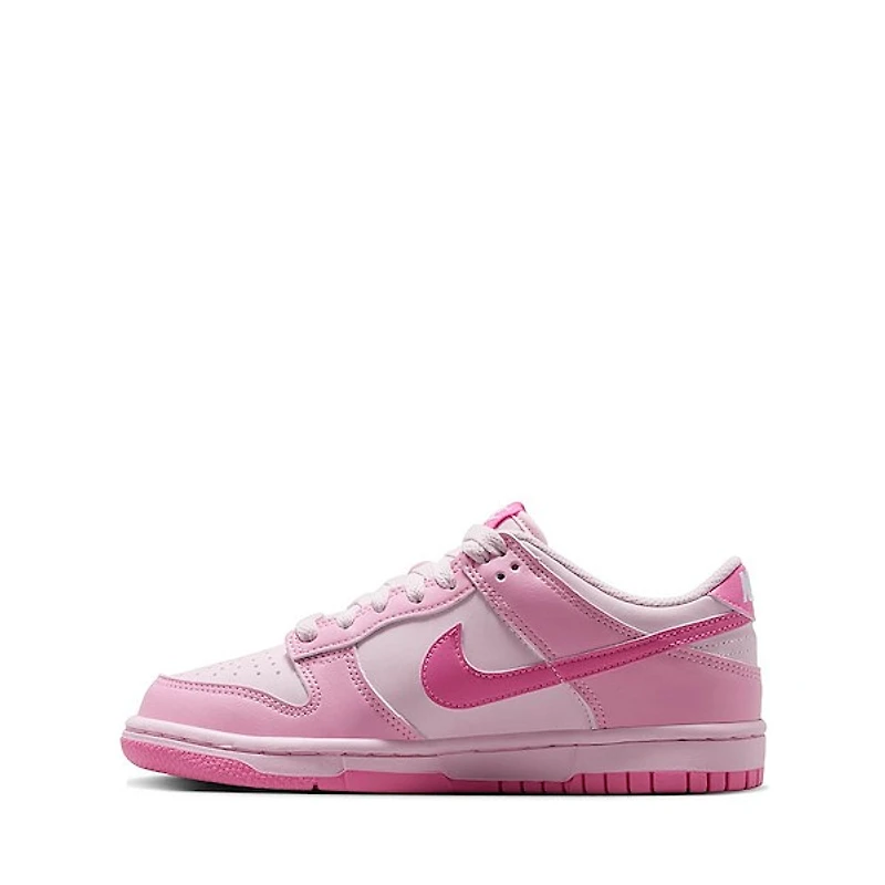 Nike Dunk Low Athletic Shoe - Big Kid Pink Rise / Playful Foam