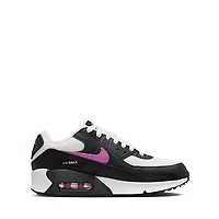 Nike Air Max 90 Athletic Shoe - Big Kid White / Playful Pink Black Anthracite