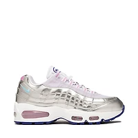 Womens Nike Air Max 95 Big Bubble Athletic Shoe - Silver / Pink / Turquoise