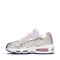 Womens Nike Air Max 95 Big Bubble Athletic Shoe - Silver / Pink / Turquoise