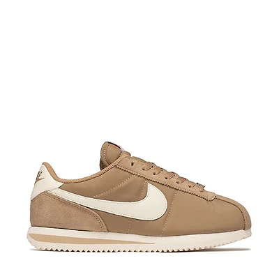 Womens Nike Cortez Athletic Shoe - Khaki / Sail
