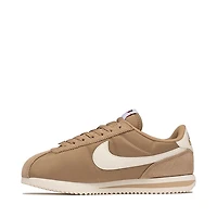 Womens Nike Cortez Athletic Shoe - Khaki / Sail