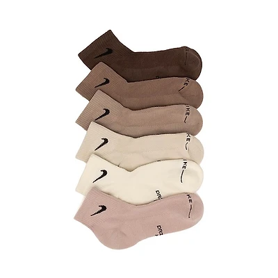 Nike Everyday Elevated Ankle Socks 6-Pack - Multicolor