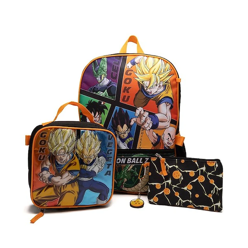 Dragon Ball Z 5-Piece Backpack Set - Black