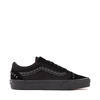 Vans Old Skool Studs Skate Shoe - Black Monochrome