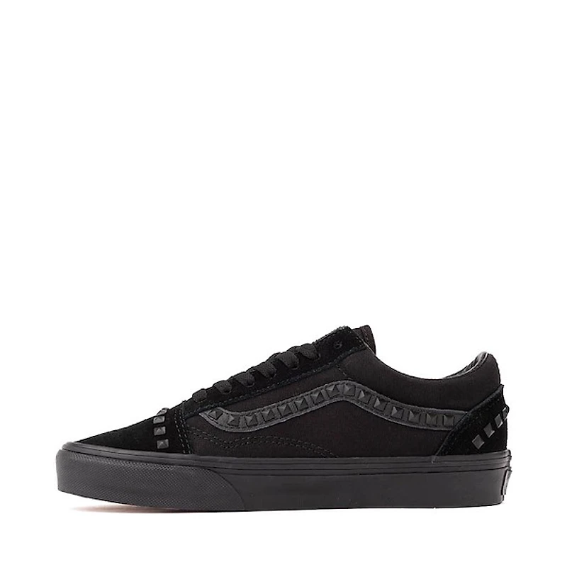 Vans Old Skool Studs Skate Shoe - Black Monochrome