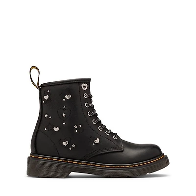 Dr. Martens 1460 Hearts and Stars Boot - Little Kid / Big Black