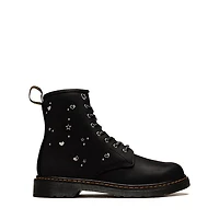 Dr. Martens 1460 Hearts and Stars Boot - Big Kid - Black