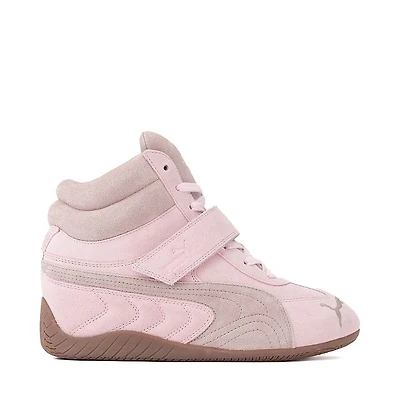 Womens PUMA Speedcat Wedge Athletic Shoe - Mauve / Gum