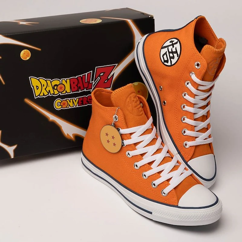 Converse x Dragon Ball Z Chuck Taylor All Star High-Top Goku Sneaker - Exuberance / Cheery Tomato