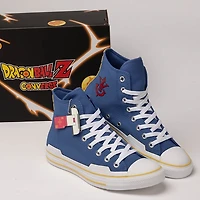 Converse x Dragon Ball Z Chuck Taylor All Star High-Top Vegeta Sneaker - Delft / High Risk Red