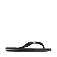 Womens Havaianas Brazil Logo Flip-Flop - Black