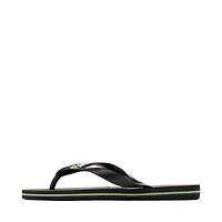 Womens Havaianas Brazil Logo Flip-Flop - Black