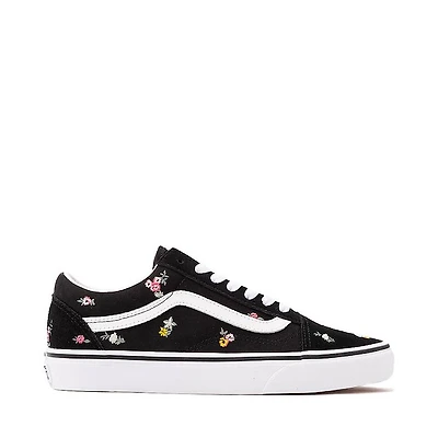 Vans Old Skool Skate Shoe - Black / Pink