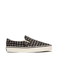 Vans Classic Slip-On Shoe - Tweed Black / Marshmallow